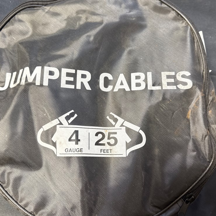 #3071 • 4 Gauge 25’ Jumper Cables