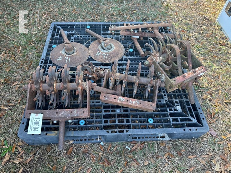 pallet-of-cultivator-parts-image-1
