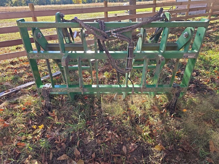 frontier-78''-heavy-duty-grapple-fork,-twin-cylinder,-one-cylinder-needs-rebuild-or-replaced,-s/n--1xfav20gcp004036-image-4