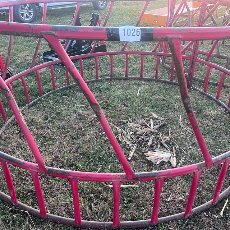 #1026 • Used Round Bale Ring