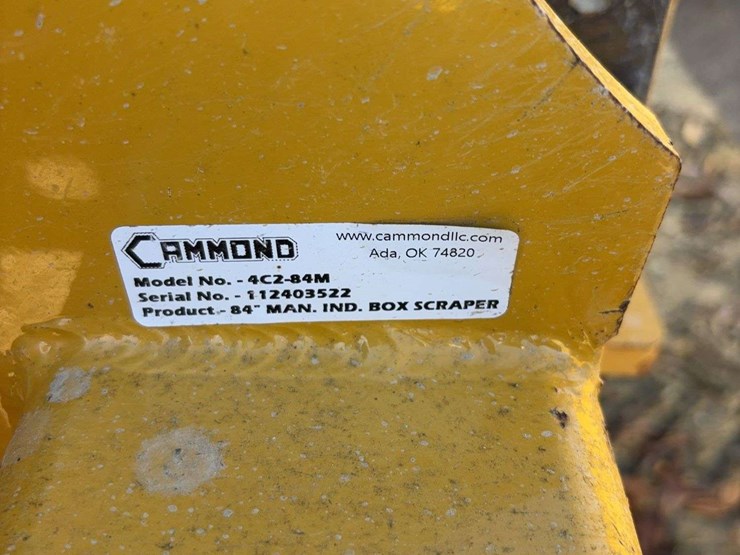 cammond-84''-heavy-duty-box-blade/scraper,-with-teeth,-low-use-image-10