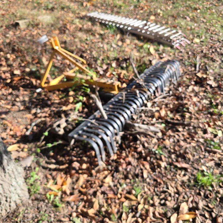 5ft 3pt landscape rake