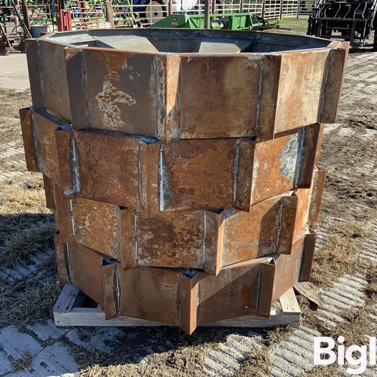 BB Metal Works Steel Tread Pivot Wheels