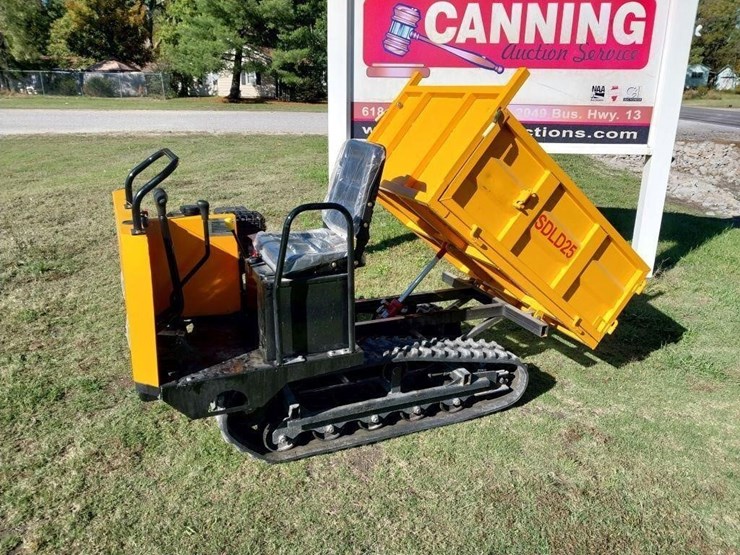 new-sdlanch-15hp-gas-track-dump-truck-image-7