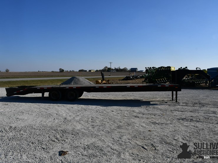 1996-j-rod-100-35tdg-35'-t/a-gooseneck-flatbed-trailer-image-4