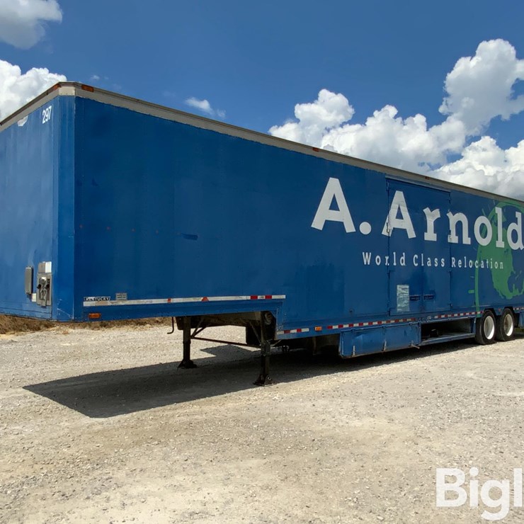 1996 Kentucky Mfg T/A Enclosed Sprayer Tender Van Trailer