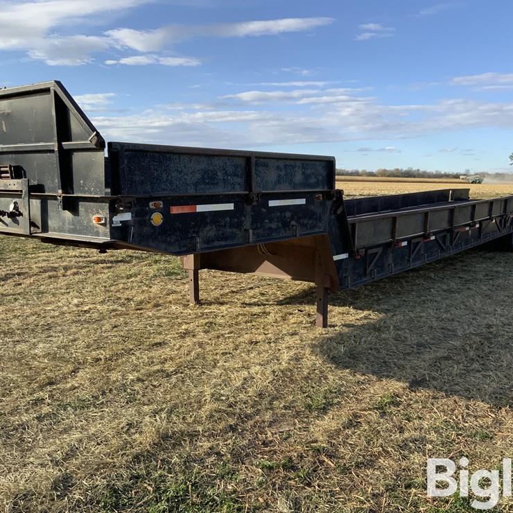 1984 Schubert T/A Lowboy Trailer