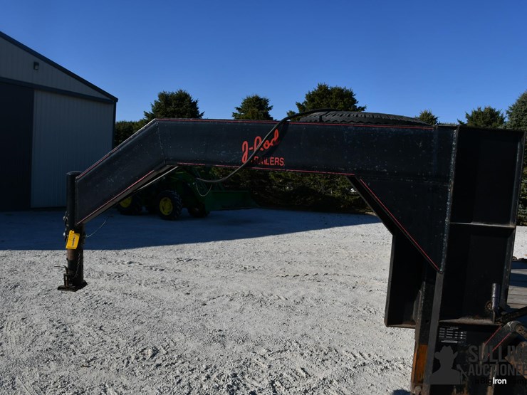 1996-j-rod-100-35tdg-35'-t/a-gooseneck-flatbed-trailer-image-11