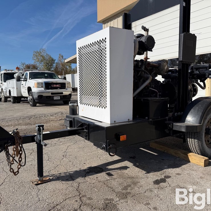 2019 Cornell 6" Portable Water Pump W/Doosan Power Unit Mounted On RWN S/A Trailer