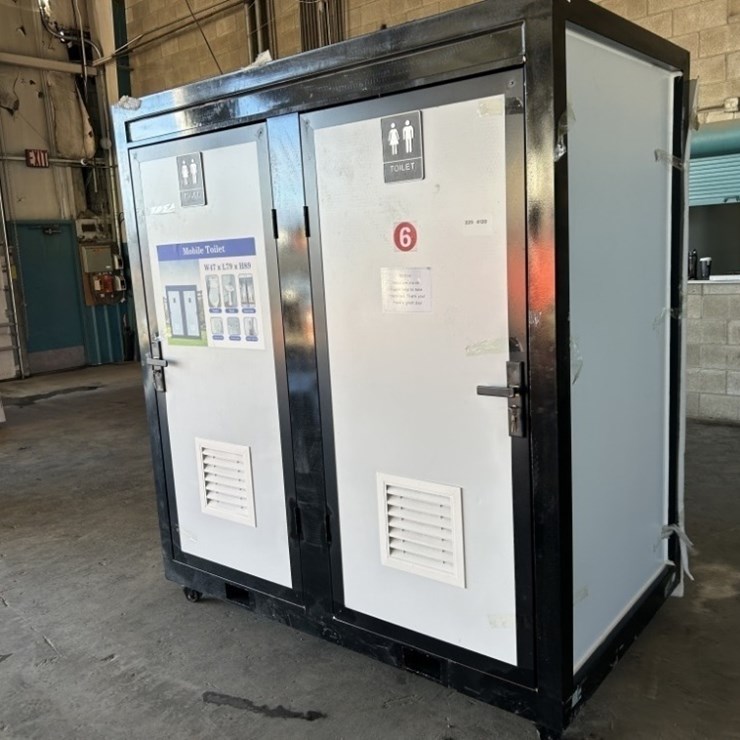 2025 Simple Space Portable Double Toilet