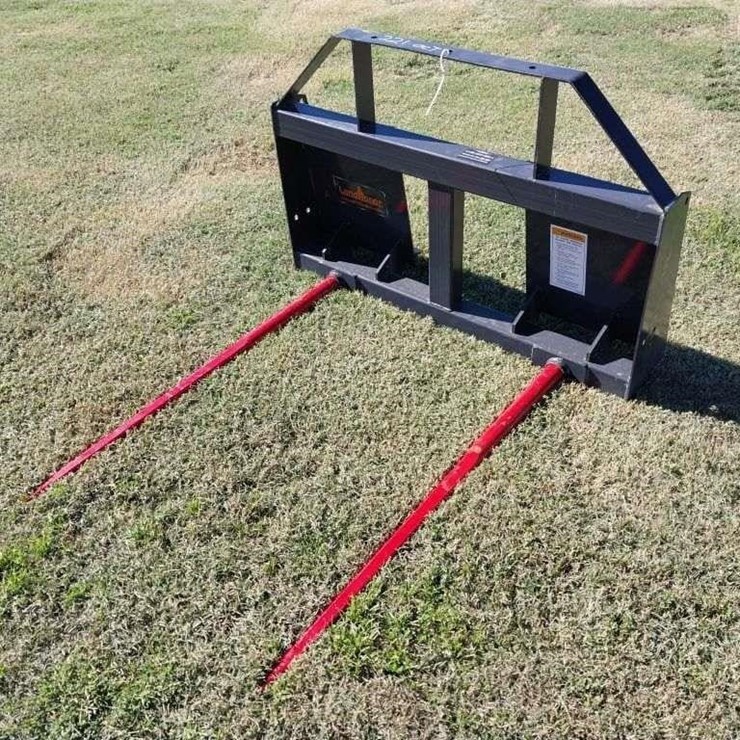 NEW Landhonor 48" 2 Prong Bale Spear Set