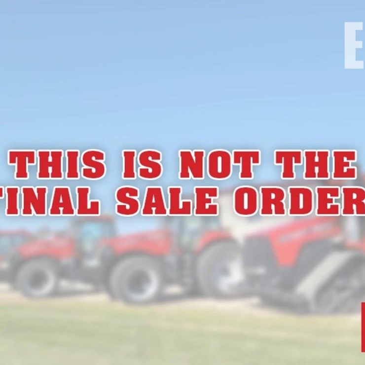 THIS IS NOT THE FINAL SALE ORDER!