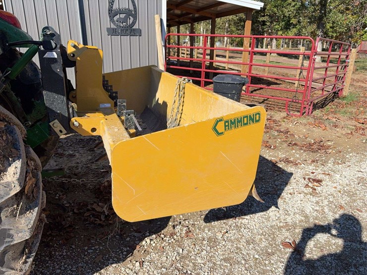 cammond-84''-heavy-duty-box-blade/scraper,-with-teeth,-low-use-image-1