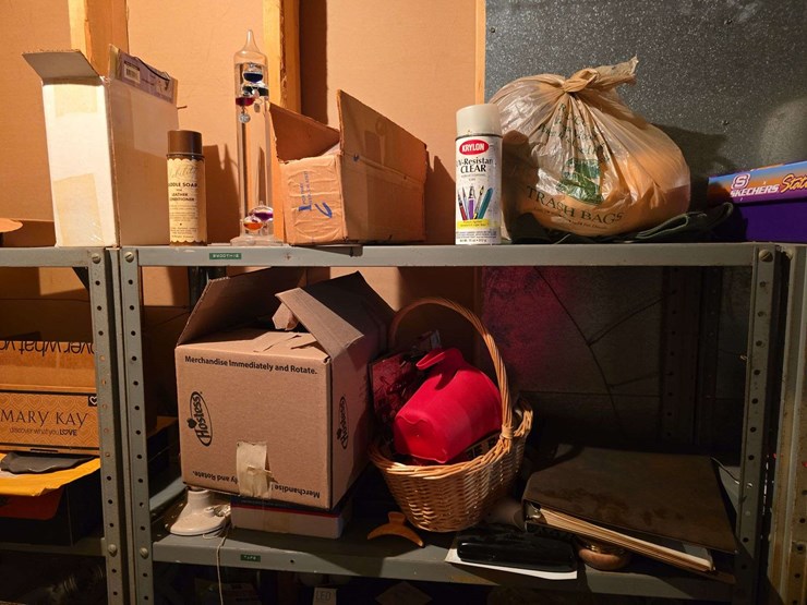 glass-jars,-light-bulbs,-decorations,-paint,-misc.,-shelf-not-included-image-2