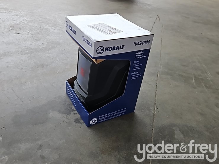 unused-kobalt-welding-helmet-auto-darkening-fixed-shade-image-1