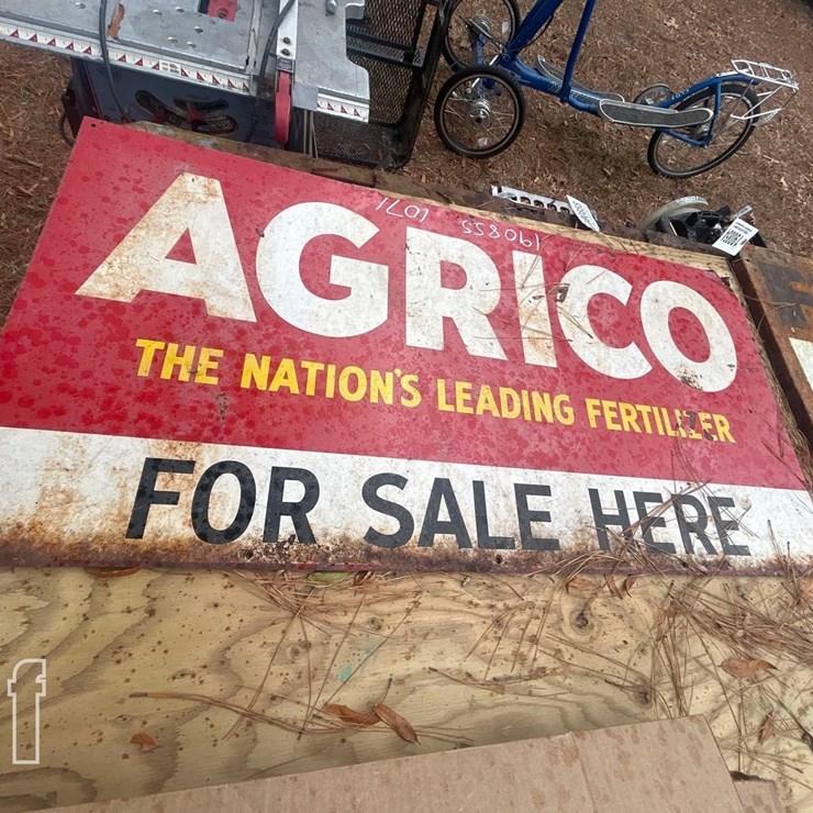 AGRICO FERTILIZER SIGN