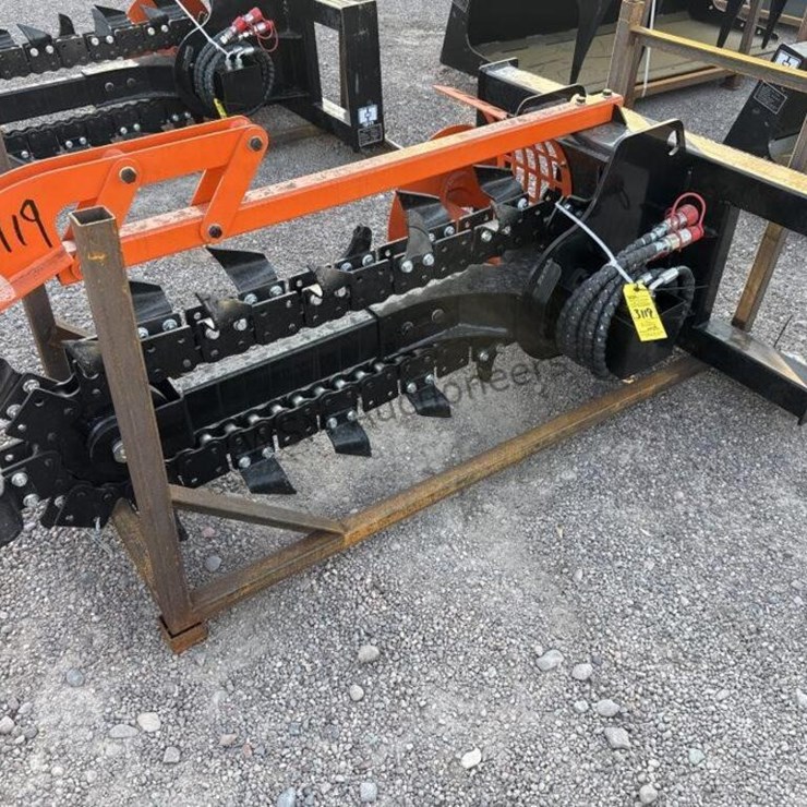 2025 GIYI D39 TRENCHER FOR SKID STEER