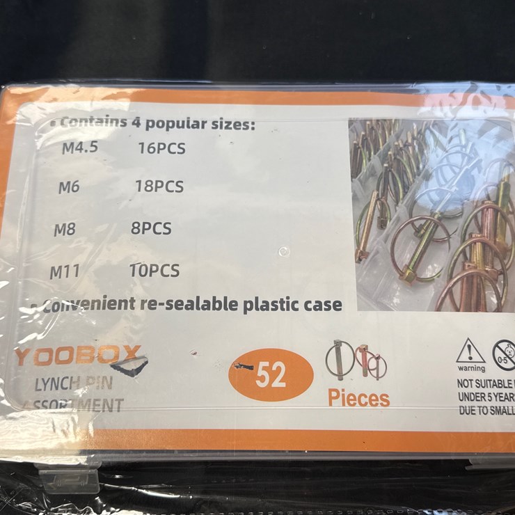 #3064 • 52 Piece Lynch Pin Set