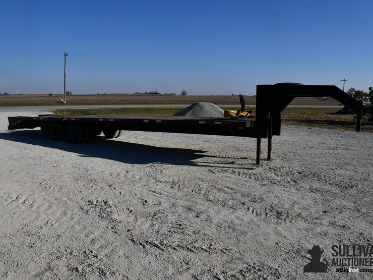 1996-j-rod-100-35tdg-35'-t/a-gooseneck-flatbed-trailer-image-3