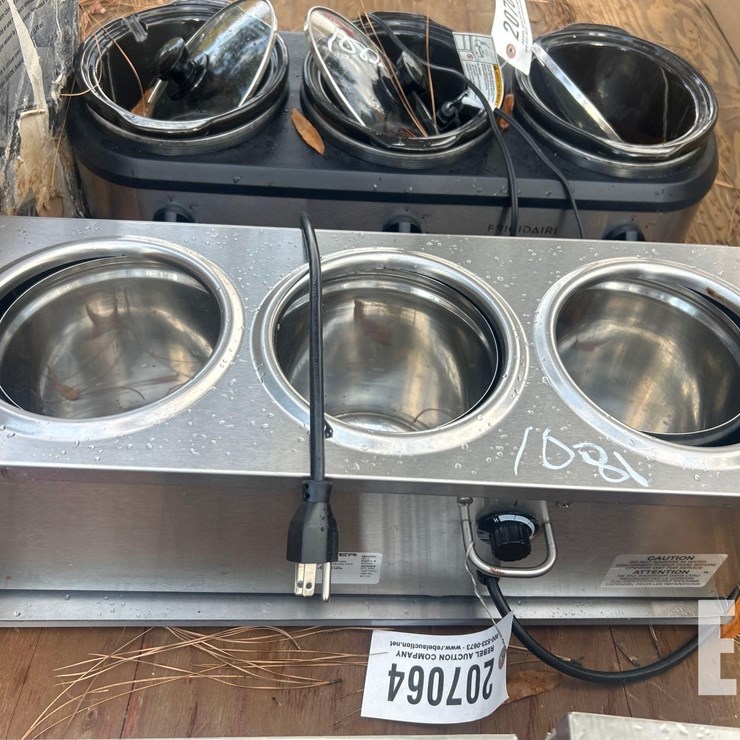 3 HOLE FOOD WARMER