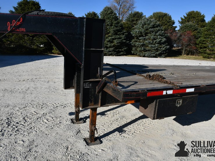 1996-j-rod-100-35tdg-35'-t/a-gooseneck-flatbed-trailer-image-12