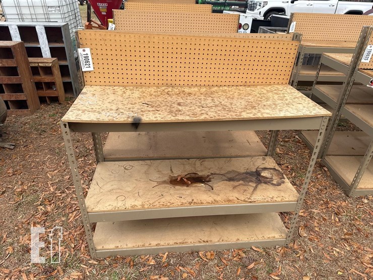 (2)-metal-&-wood-storage-racks-image-1