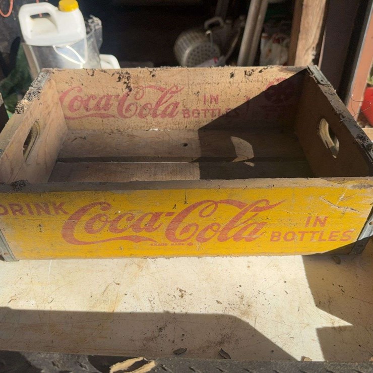 Coca-Cola wooden crate