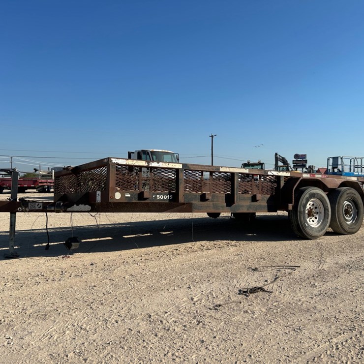 20 LOWBOY BUMPER PULL TRAILER
