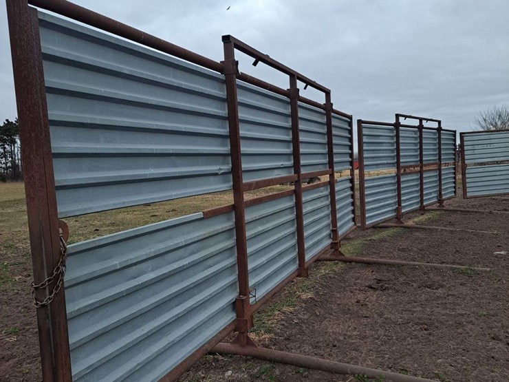 (1)-c&w-welding-windbreak-panel,-26’-long,-14’-removable-legs,-weigh-over-1150lbs-image-5