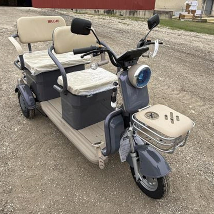 #146 • IRGC40 Mini Golf Cart w/ Charger-Purple