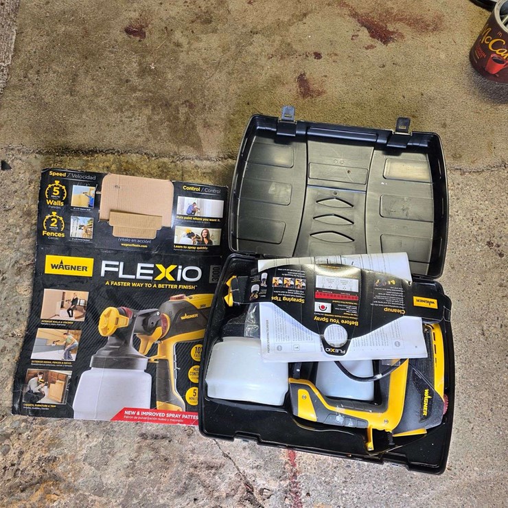Wagner Flexio 3000 Electric Paint Sprayer, Used Very Little