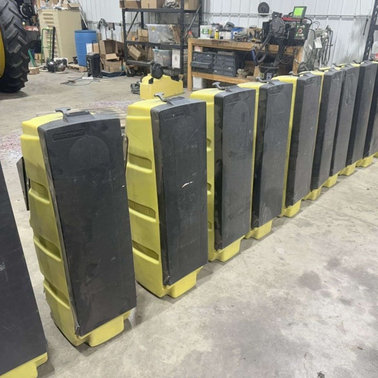 (12) John Deere 3 Bushel Boxes, No Cracks, in Great Shape, Buying All for One Money
