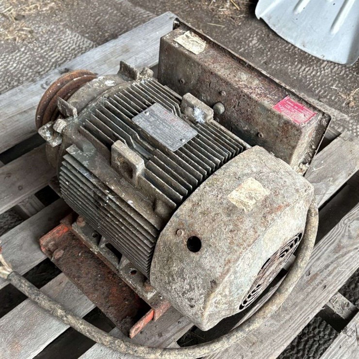 Electric Motor, 7.5HP, 1Ph, 220V, (no plug),