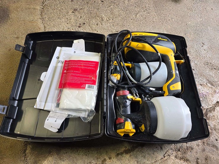 wagner-flexio-3000-electric-paint-sprayer,-used-very-little-image-8