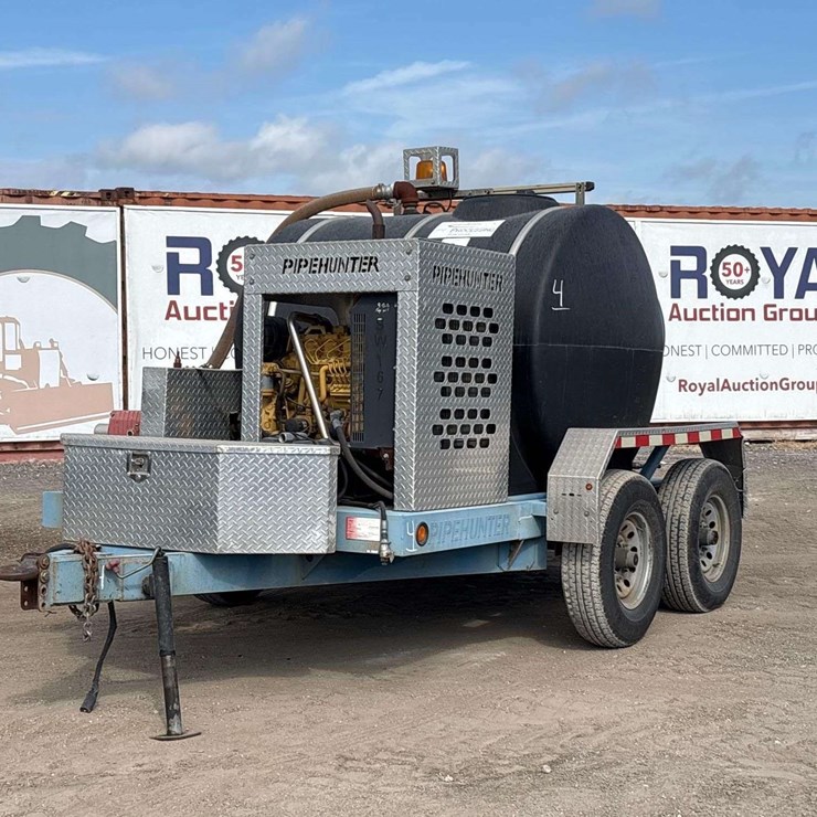 2016 PipeHunter Vacuum T/A Trailer Jetter