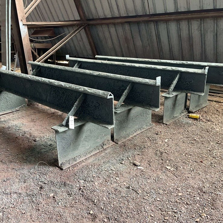 (4) Steel Saw Horses