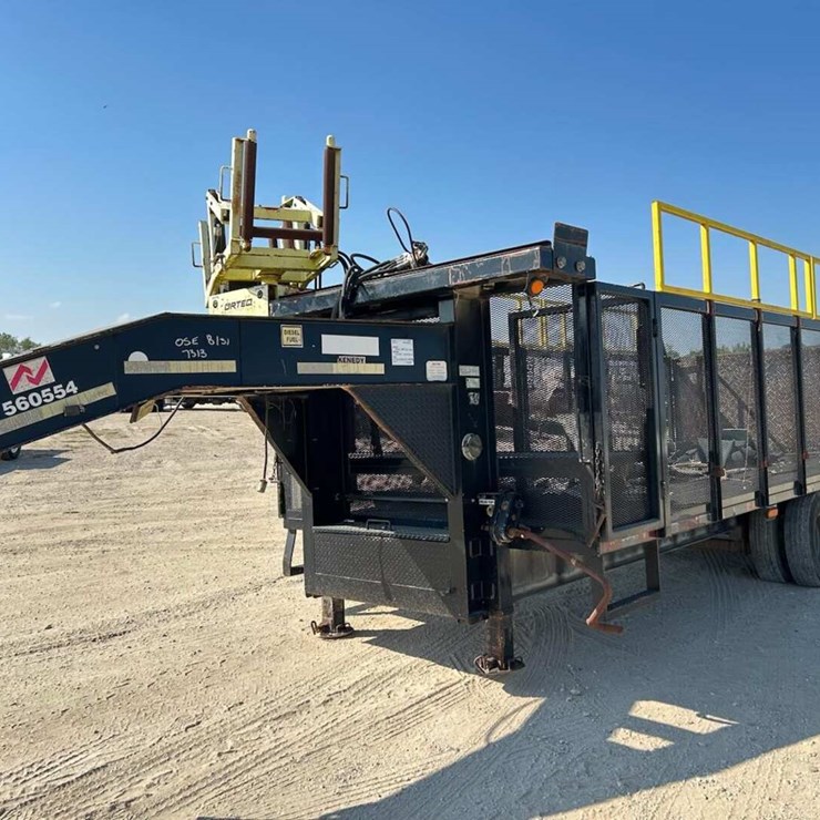 2013 ORTEQ ENERGY GN182 GOOSENECK HOSE TRAILER