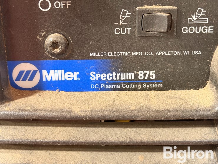 miller-spectrum-875-dc-plasma-cutter-w/-accessories-&-cart-image-9