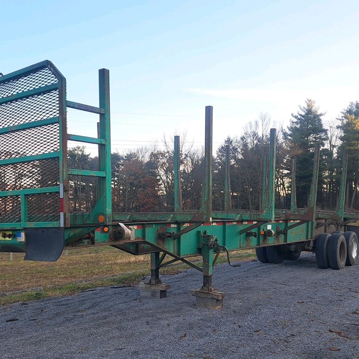 #3601 • 1995 Hubler Bros Log Trailer