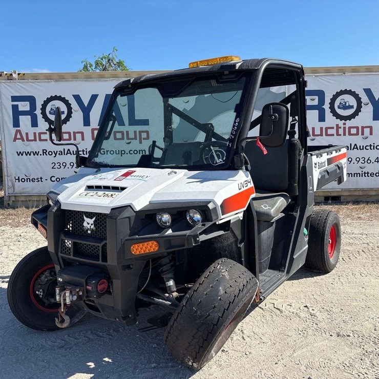 2020 Bobcat UV34 4x4 Diesel Utility Cart