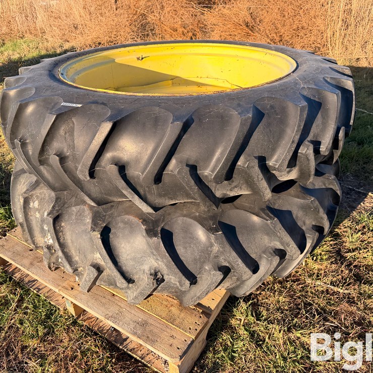CO-OP 13.6-38 Tires On John Deere Rims