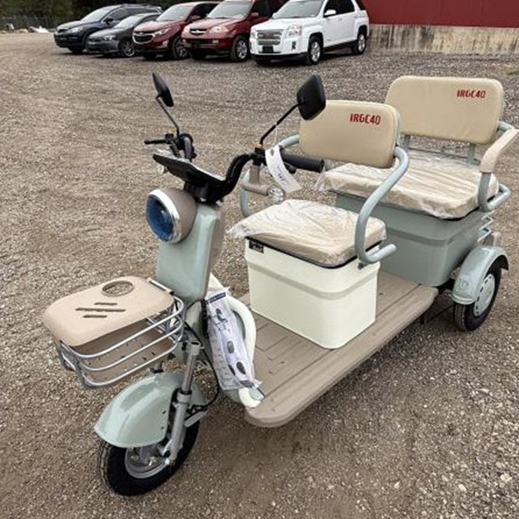 #147 • IRGC40 Mini Golf Cart w/ Charger-Green