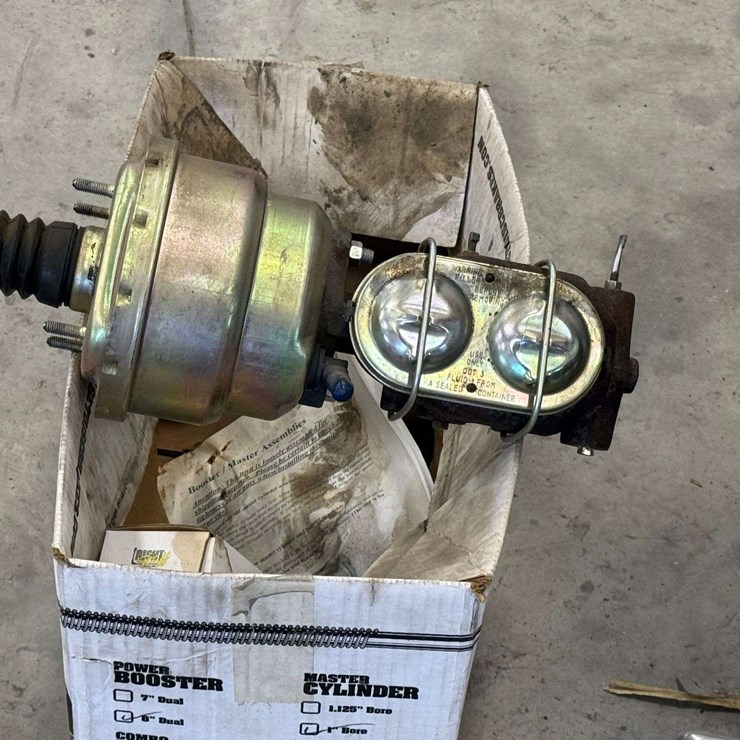 7” Power Booster for Brakes, Never Used with a Proportioning Valve