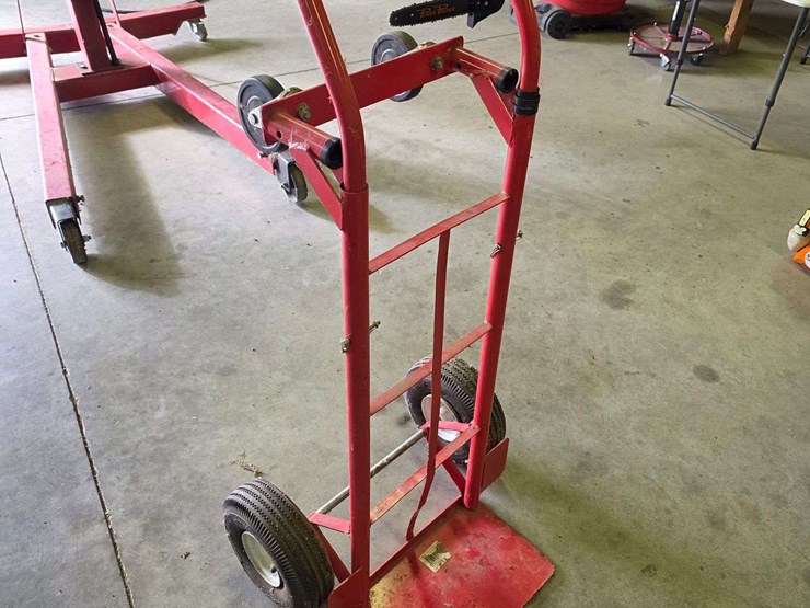 2-wheel-dolly-cart,-rubber-wheels-image-1