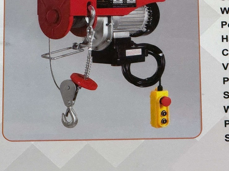 land-hero-model-ldh-pa400-electric-hoist,-110-volt-image-3