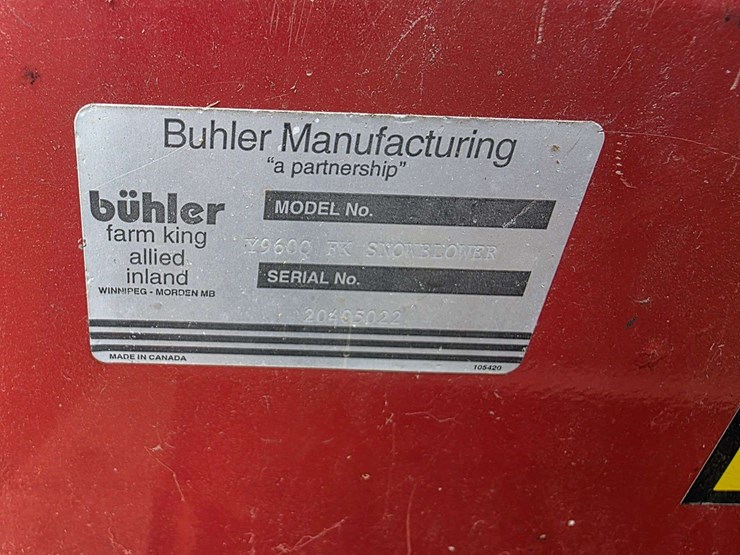 8’-buhler/farm-king-960-3pt-snow-blower,-hydraulic-spout-rotate,-540-pto,-double-auger,-model:-y9600-image-16