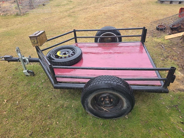 2-wheel-trailer,-bed-measures-51”-x-56”-with-approx-20”-v-front,-wheel-jack,-front-tool-box,-14”-tir-image-9