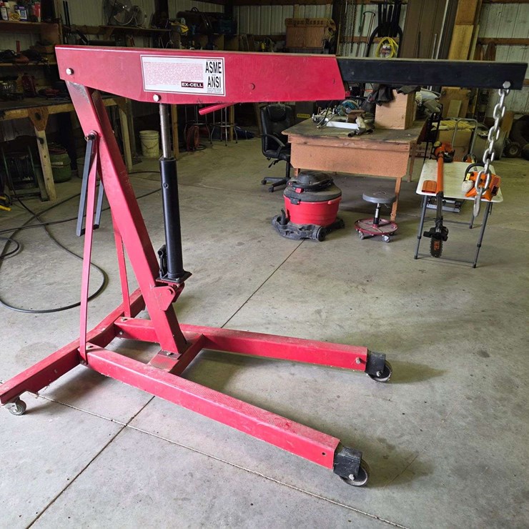 Ex-Cell 2 Ton Engine Crane, Model: W 1000