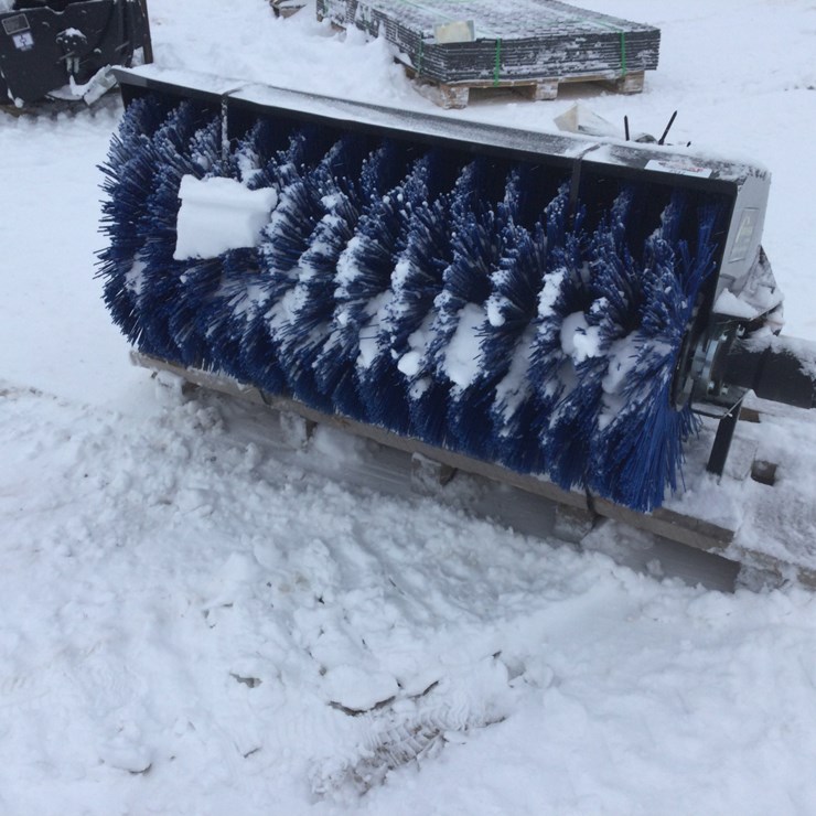 #4542 • Unused 48" Skid Steer Broom