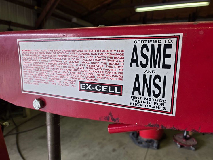 ex-cell-2-ton-engine-crane,-model:-w-1000-image-2